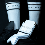 NARZISST Signature Socken – Weiß